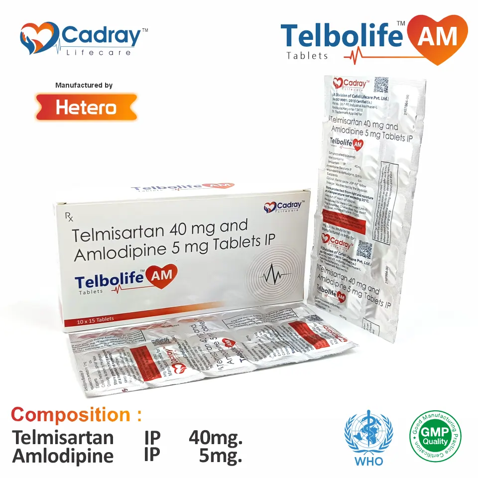Telmisartan 40mg + Amlodipine 5mg | Best price for PCD Pharma Franchise | Hypertension & heart care